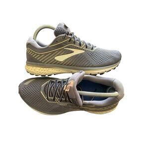 Brooks Ghost 12 Running Shoes Granite Peacoat Peach Women’s size 9.5 B